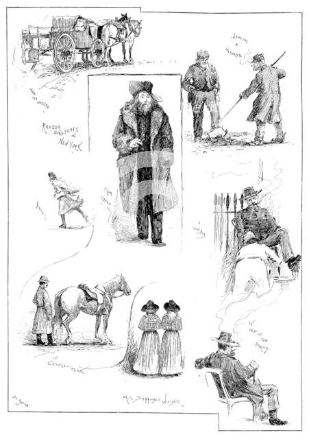 America revisited by our Special Artist, 1890. Creator: Unknown.