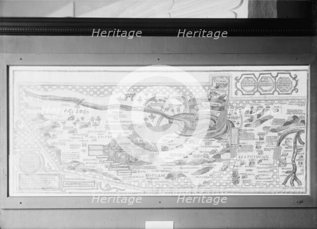 Greek Chart or Map, 1916. Creator: Harris & Ewing.