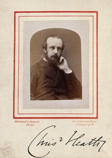 Christopher Heath, 1879. Creator: Barraud & Jerrard.