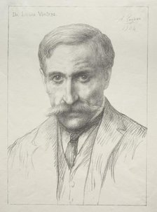 Portrait of Dr. Louis Vintras. Creator: Alphonse Legros (French, 1837-1911).