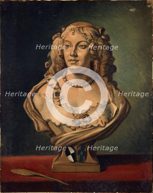 Portrait of Madame de Sevigne (1626-1696), after a bust by Chatrousse, between 1801 and 1900. Creator: Unknown.