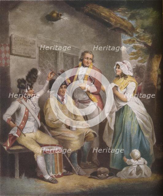 'Trepanning A Recruit', c1791, (1930). Creator: George Keating.
