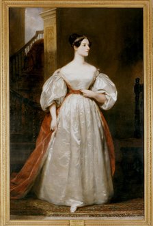 Countess Augusta Ada Lovelace (1815-1852), English mathematician and writer. Artist: Margaret Carpenter.