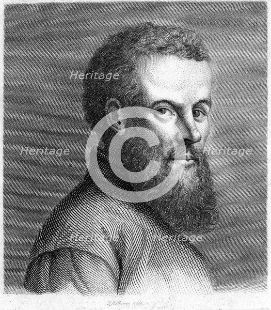 Andreas Vesalius, 16th century Flemish anatomist, c1789-c1798. Artist: Unknown