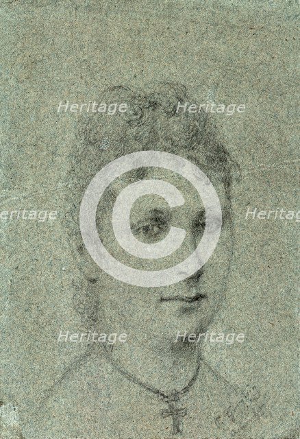 Portrait of Mette-Sophie Gad, ca 1873.