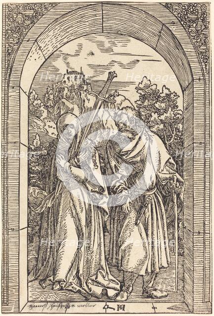 Mater Dolorosa and Saint Joseph. Creator: Hans Schäufelein the Elder.