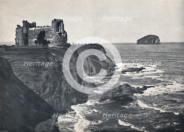 'North Berwick - Tantallon Castle and the Bass Rock', 1895. Artist: Unknown.