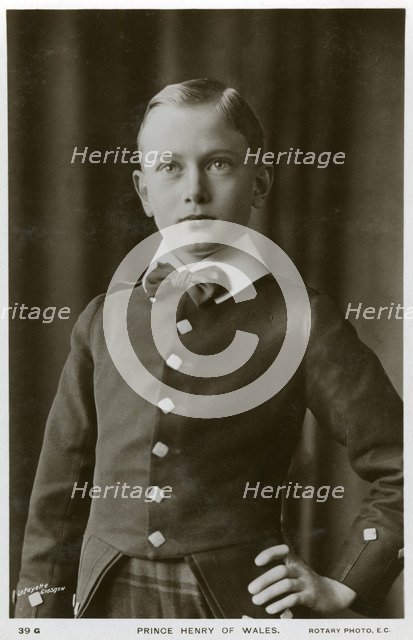 Prince Henry of Wales, c1905-c1909(?).Artist: Lafayette