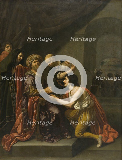 Pilate washing his hands', 1627-1671. Artists: Pontius Pilate, Jesus Christ, Jan van Bijlert.