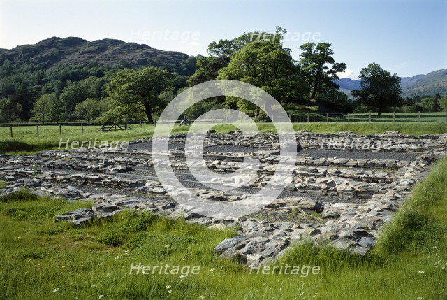 Ambleside Roman Fort, Cumbria, c1980-c2017. Artist: Historic England Staff Photographer.