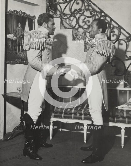 Rex Ingram and Louis Shaye, 1938. Creator: Unknown.