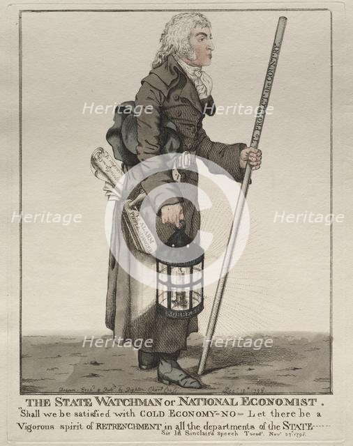 The State Watchman. Creator: Robert Dighton (British, 1752-1814).