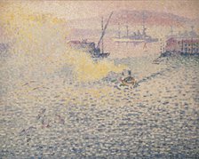 Toulon, matinée d'hiver (Toulon, Winter Morning), 1906-1907. Creator: Cross, Henri Edmond (1856-1910).