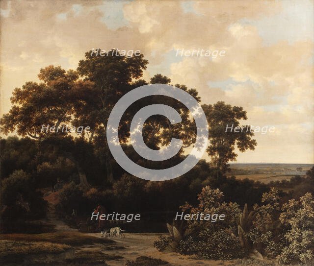 The Game Reserve near Arnheim, 1630-1669. Creators: Joris van der Haagen, Johan le Ducq.