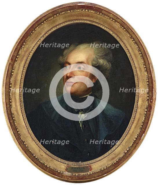 Portrait of Joseph Balsamo, comte de Cagliostro. Creator: Roslin, Alexander (1718-1793).