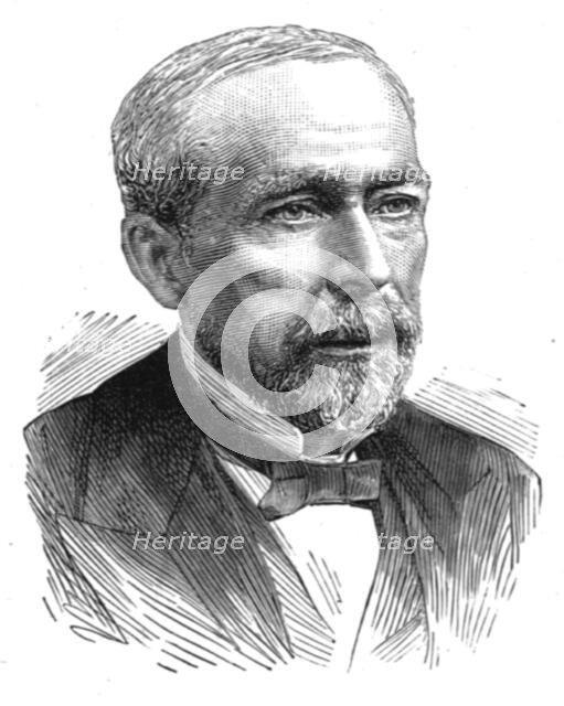 ''Mr. John Parsons, Late manager of the Print Room for the Daily Graphic and The Graphic', 1890. Creator: Unknown.