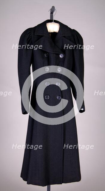 Coat, American, 1890. Creator: Tuna & Moosbrugger.