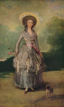 'The Marquesa de Pontejos', c1786. Artist: Francisco Goya.