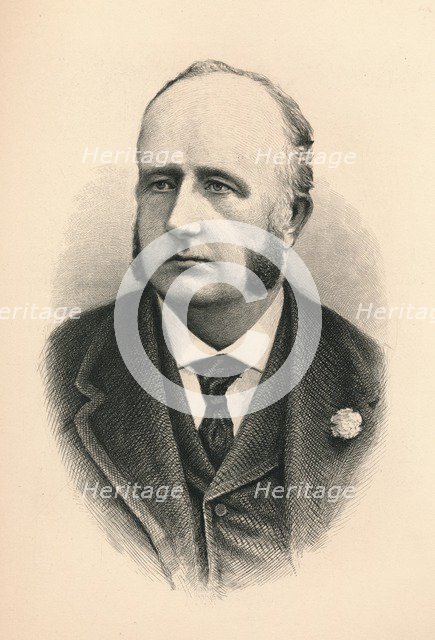 Richard Everard Webster, (1842-1915), British barrister, politician and judge'', 1896. Artist: Unknown