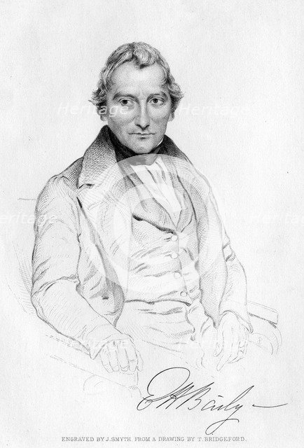 Edward Hodges Baily (1788-1867), British sculptor, 19th century.Artist: J Smyth