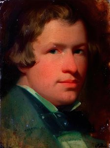 John Burr, Self Portrait. Creator: John Burr.