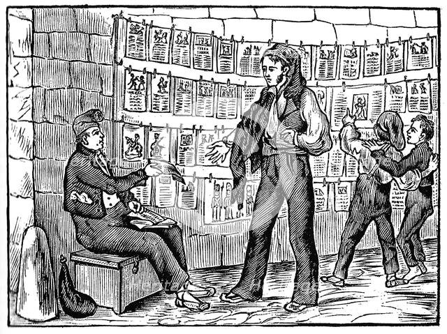 Literatura de Cordel, Barcelona, 1850. Creator: Anonymous.