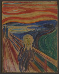 The Scream, 1883-1910. Creator: Munch, Edvard (1863-1944).
