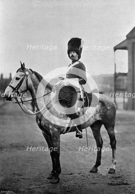 Sergeant Major G Duncan, Regimental Sergeant-Major of the Scots Greys, 1896. Artist: Gregory & Co