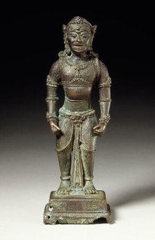 Demonic Figure (Rakshasa) (image 1 of 2), 14th-early 16th century. Creator: Unknown.