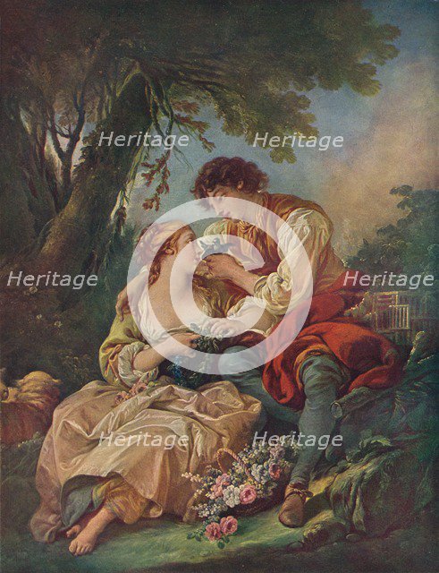 'Pastoral Subject', 18th century. Artist: Francois Boucher.