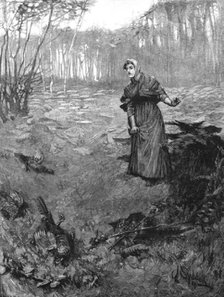 '"Tess of the D'Urbervilles", By Thomas Hardy; "The plantation wherein she had taken..., 1891. Creator: Hubert von Herkomer.