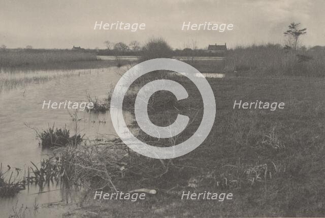 An Autumn Morning, 1886. Creators: Dr Peter Henry Emerson, Thomas Frederick Goodall.