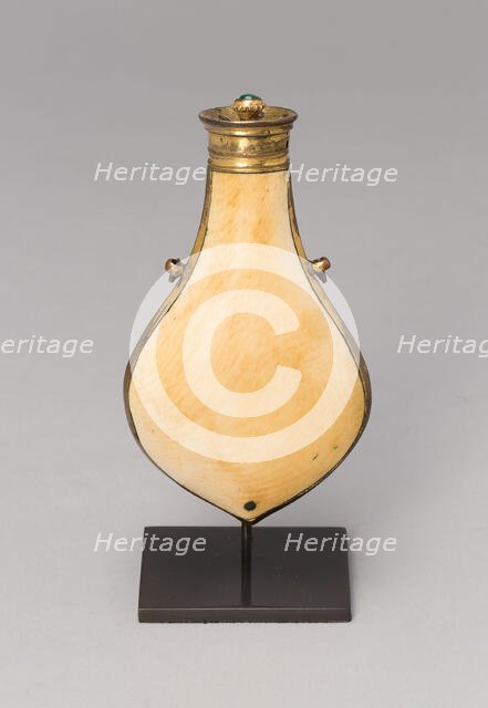 Flask, Ottoman dynasty (1299-1923), c. 1780. Creator: Unknown.