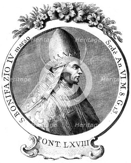 Saint Boniface IV, Pope of the Catholic Church. Artist: Unknown