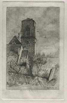 Tower of the Chimes, 1878. Creator: Otto H. Bacher (American, 1856-1909).