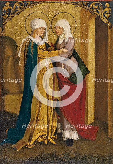 The Visitation, c. 1505. Artist: Strüb, Hans (active between 1501 and 1530)