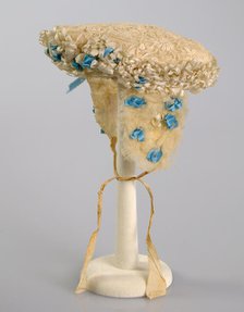 Hat, American, ca. 1850. Creator: Unknown.