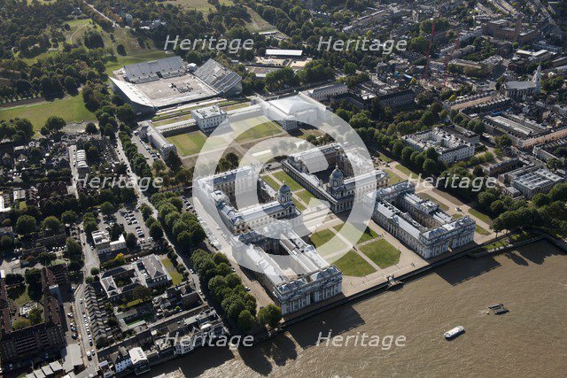 Royal Naval College, Greenwich, London, 2012. Artist: Damian Grady.