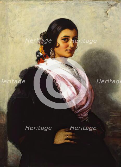 La Perla de Triana, 1852. Creator: John Phillip.