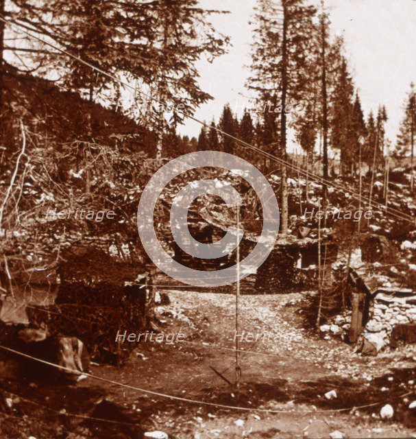 Monte Tomba, Italy, c1914-c1918. Artist: Unknown.