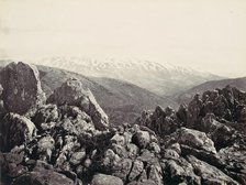Mount Hermon, The Mount of Transfiguration, ca. 1857. Creator: Francis Frith.