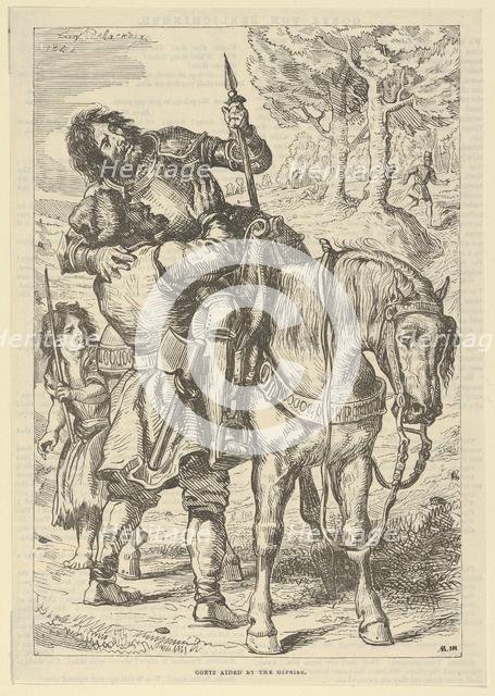 Goetz Aided by the Gypsies, after 1845., after 1845. Creator: Eugene Delacroix.