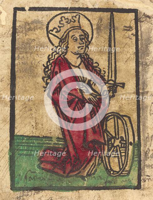 Saint Catherine of Alexandria, 1475/1485. Creator: Unknown.