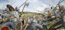 Battle of Hastings, 1066, (c1990-2010). Artist: Ivan Lapper.