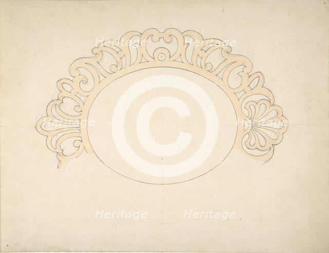 Frame Design, 19th century. Creator: Anon.