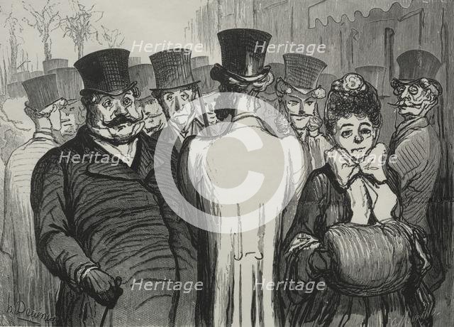 Le boulevard des Italiens. Creator: Honoré Daumier (French, 1808-1879).