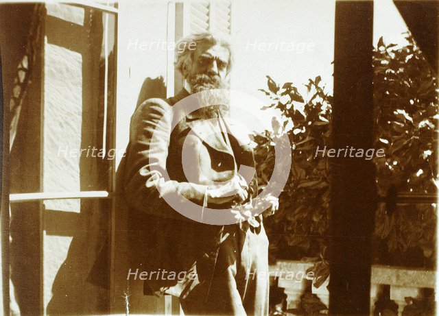 Vladimir Solovyov, Russian philosopher, poet, and literary critic, Cannes, France, 1899. Artist: Unknown