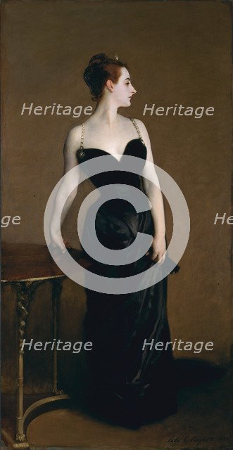 Madame X (Madame Pierre Gautreau), 1884. Artist: Sargent, John Singer (1856-1925)