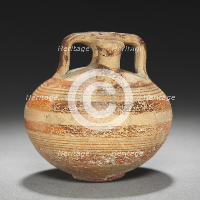 Miniature Stirrup Jar, c. 1350-1300 BC. Creator: Unknown.