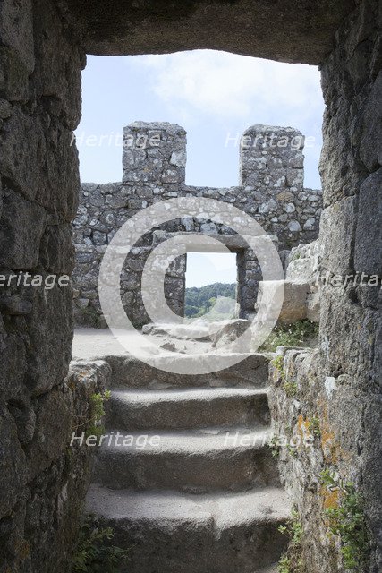 The Royal Tower in the Castelo dos Mouros, Sintra, Portugal, 2009. Artist: Samuel Magal